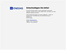 Tablet Screenshot of enedas.de